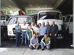 Besuch im Oldtimergarage Giezendanner